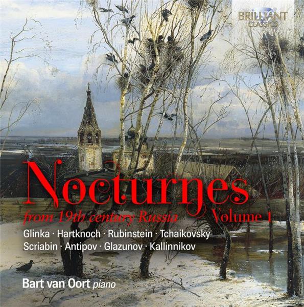 Nocturnes russes pour piano du 19ème siècle Volume 1 - Front Cover