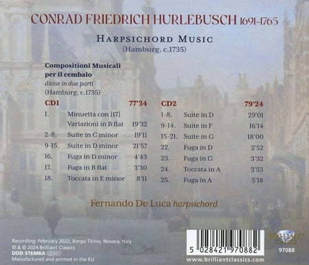 Musique pour clavecin - Front Cover