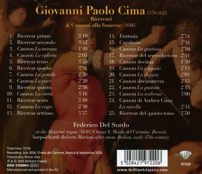 Ricercari & Canzoni alla francese - Front Cover