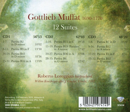 12 suites - Front Cover