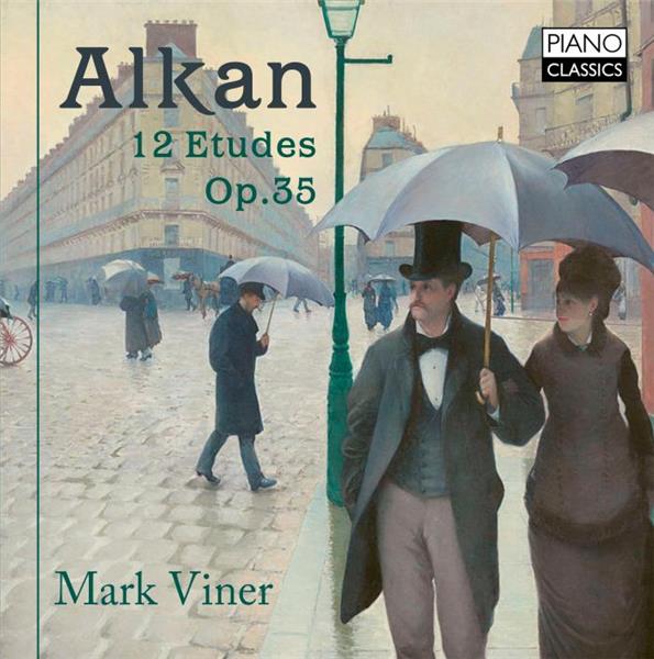 Alkan : 12 Etudes Opus 35 - Front Cover