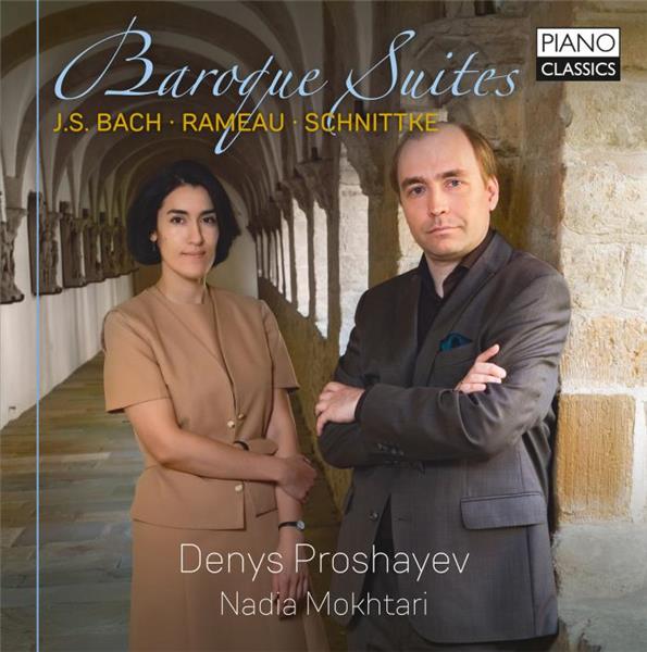 Bach, Rameau, Schnittke : suites baroques pour piano - Front Cover