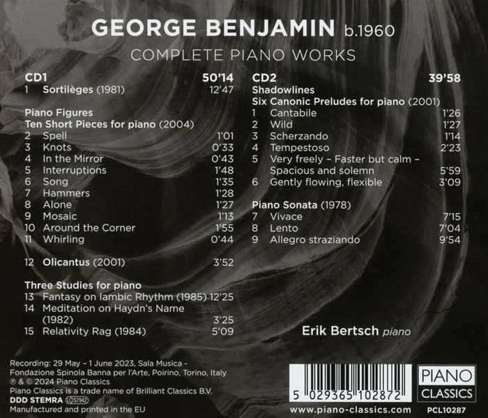 Œuvres pour piano, intégrale - Front Cover