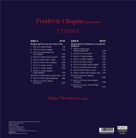 Chopin: Études - Front Cover