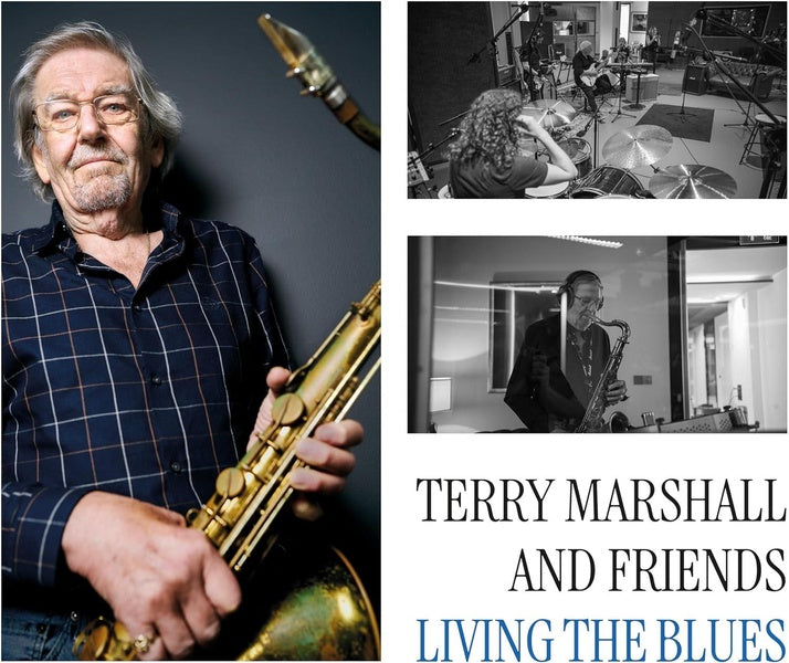 Living The Blues - Front Cover