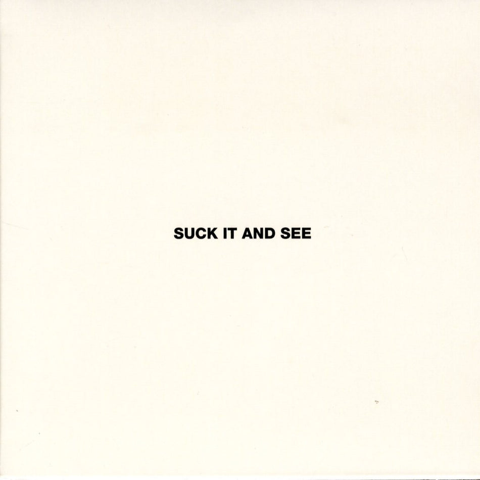 Suck It And See - Front Cover