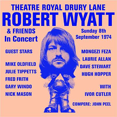 Theatre Royal Drury Lane 8th September 1974 - Front Cover