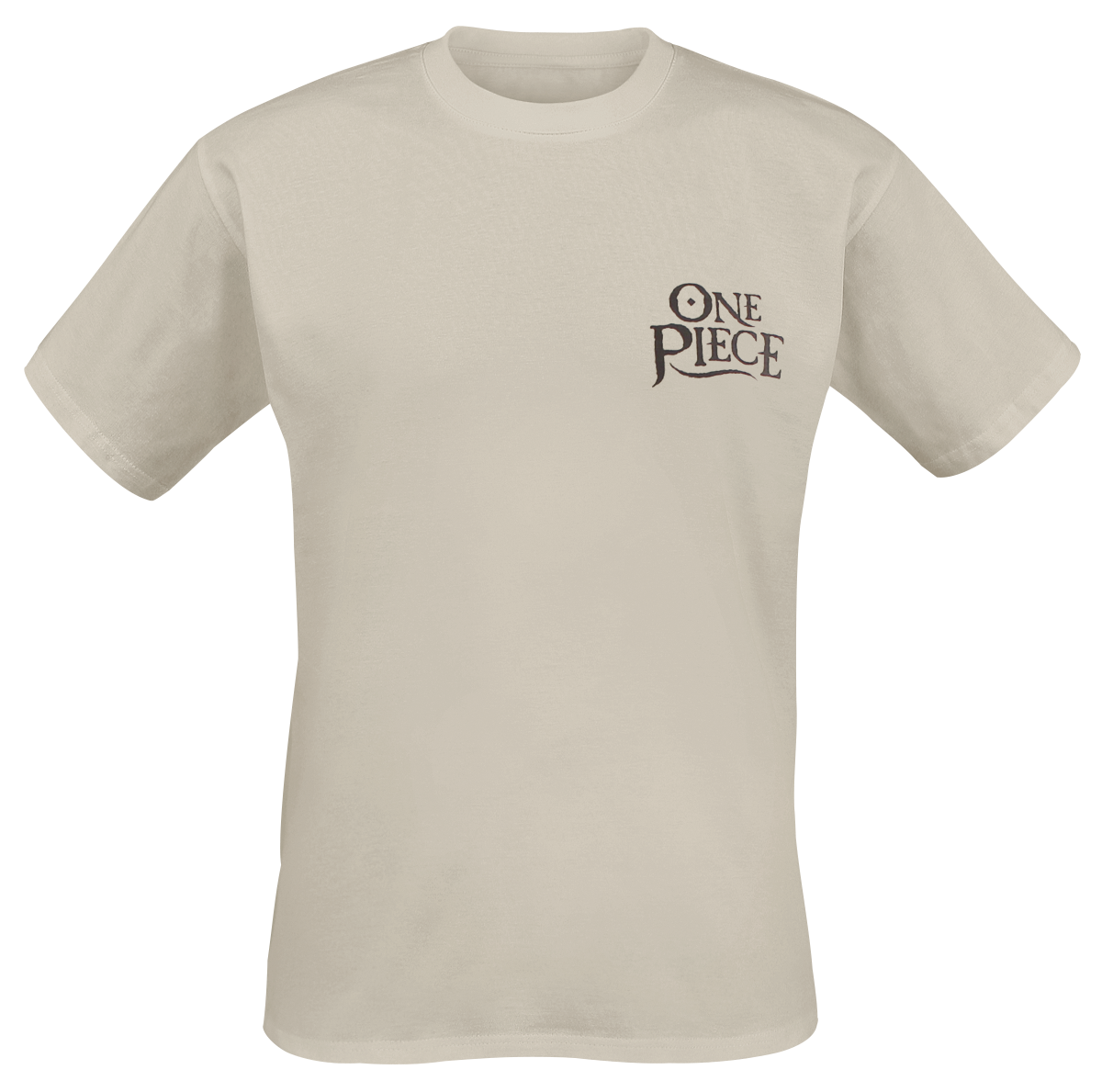 T-Shirt Manches courtes  de One Piece - Wanted - S à XXL - pour Unisexe - sable - One Piece - View 2