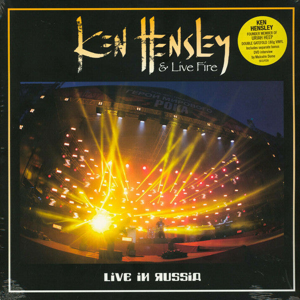 LIVE IN RUSSIA - Front Cover