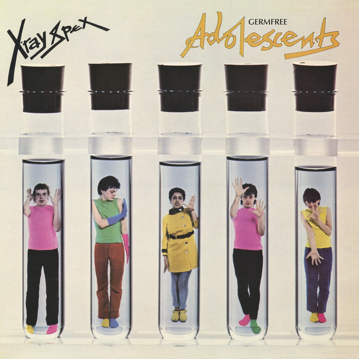 GERM FREE ADOLESCENTS/VINYLE ROSE - Front Cover
