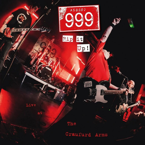 Rip It Up! Live At The Craufurd Arms - Front Cover