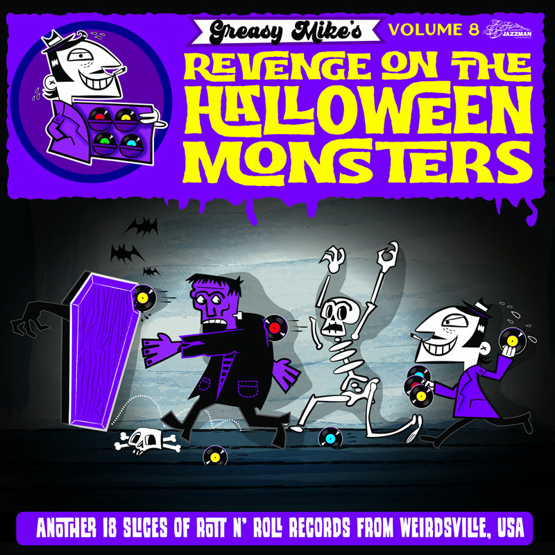 REVENGE ON THE HALLOWEEN MONSTERS - Front Cover