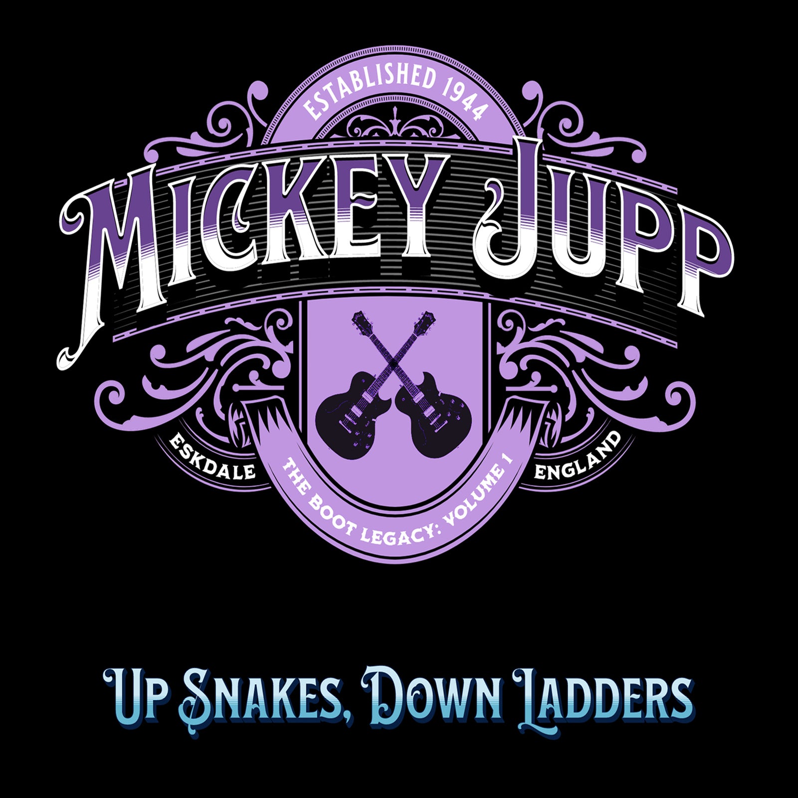 UP SNAKES DOWN LADDERS - Front Cover