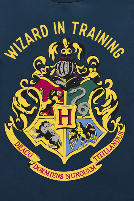 T-shirt  de Harry Potter - Enfants - Wizard In Training - 104 à 164 - pour filles & garçonse - bleu foncé - Harry Potter - View 2
