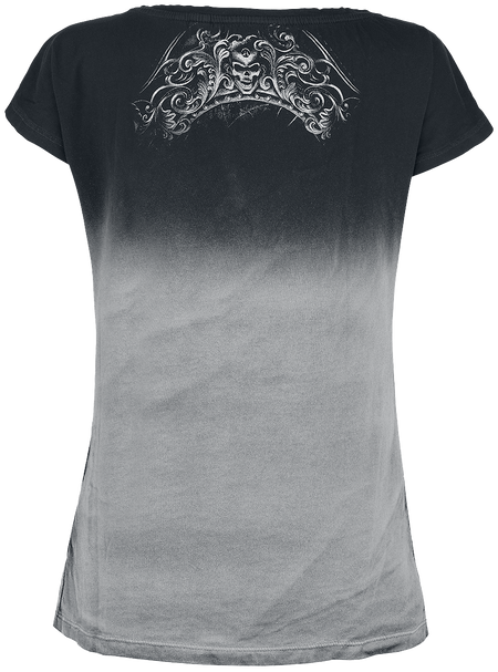 T-Shirt Manches courtes  de Alchemy England - Saint Levantius - S à 4XL - pour Femme - gris - Alchemy England - View 2