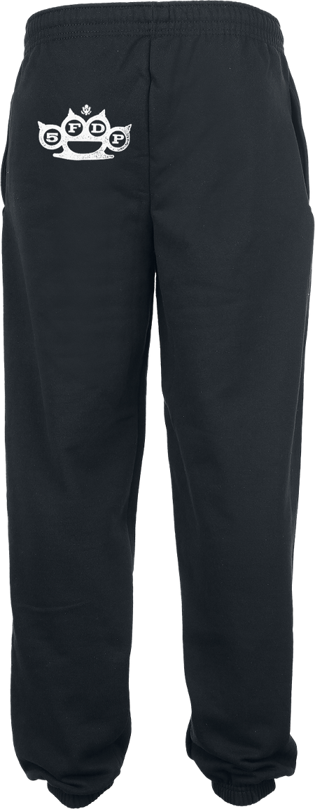 Bas de survêtement  de Five Finger Death Punch - Knuckles - S à XXL - pour Homme - noir - Five Finger Death Punch - View 2