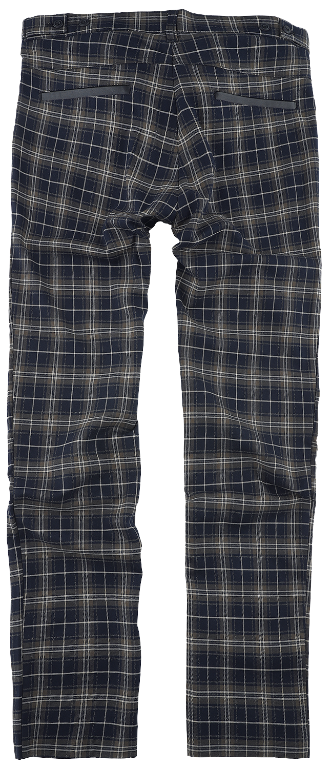 Chino  de Chet Rock - Pantalon Skinny - W30L32 à W38L34 - pour Homme - noir/vert - Chet Rock - View 2