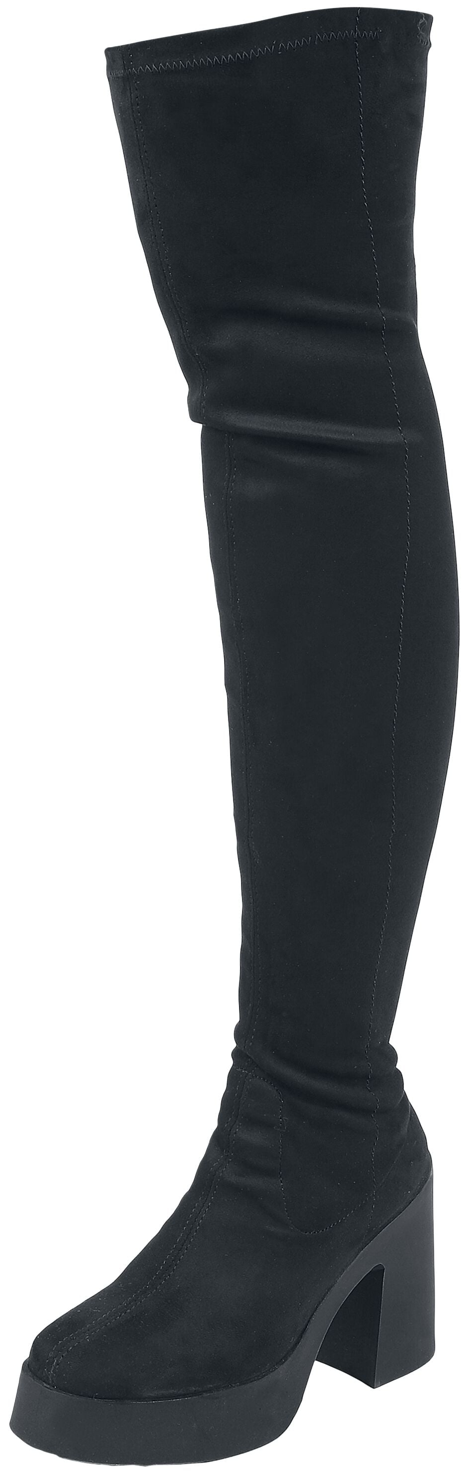 Bottes Gothic de Altercore - Daphne - EU36 à EU41 - pour Femme - noir - Altercore