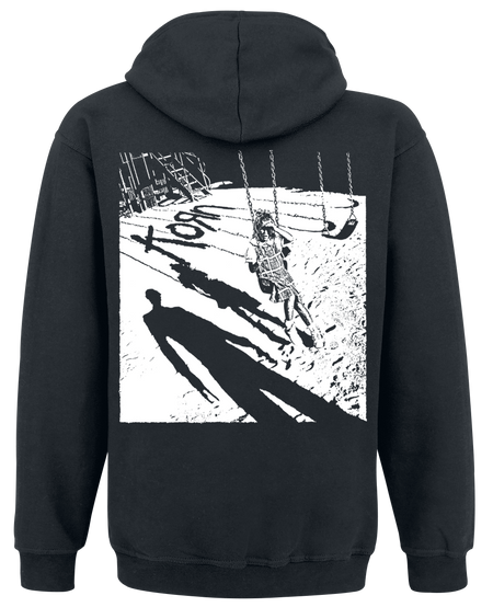 Sweat-shirt à capuche  de Korn - Playground Shadow - S à XXL - pour Homme - noir - Korn - View 2