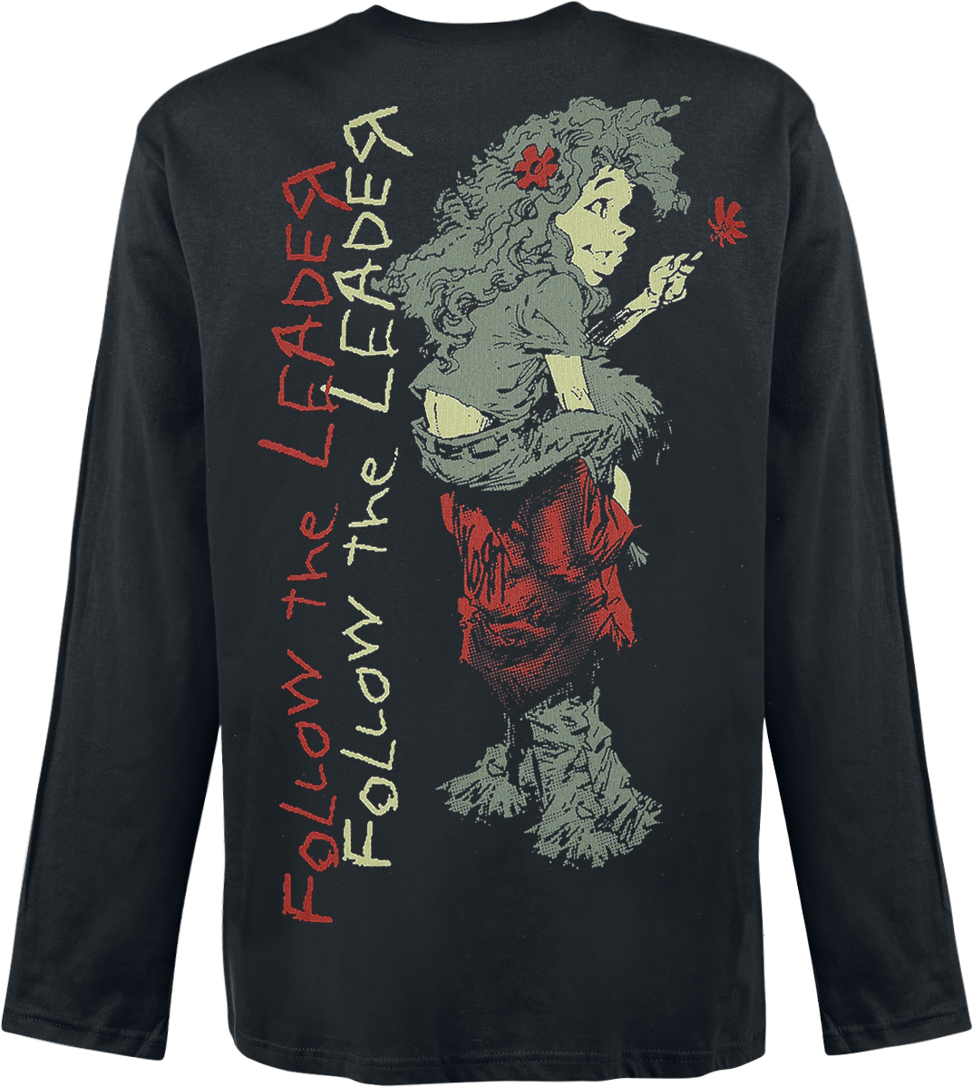 T-shirt manches longues  de Korn - Walkman - S à XL - pour Homme - noir - Korn - View 2