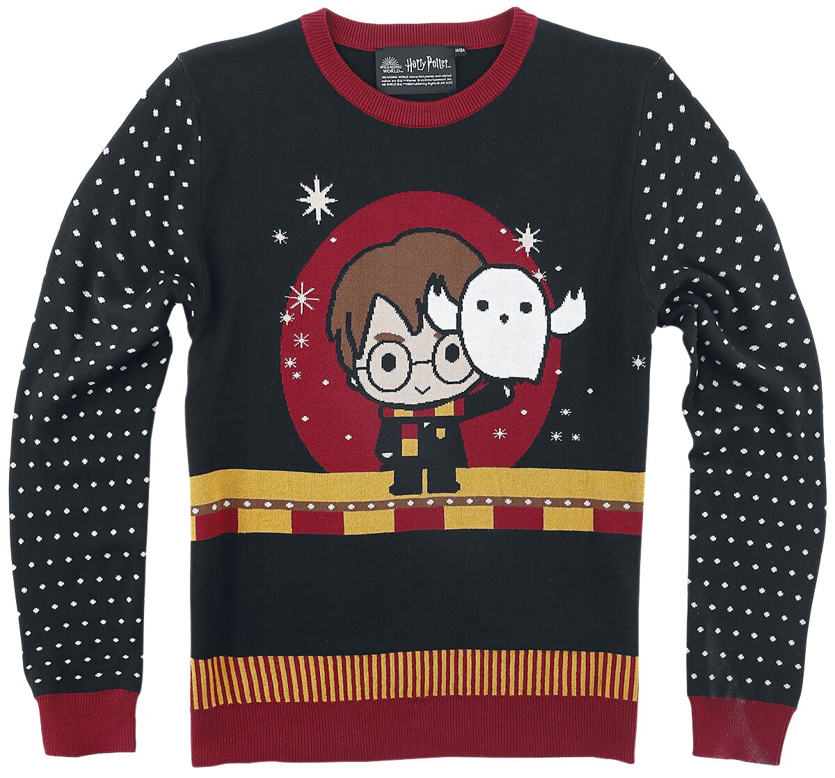 Sweat-Shirt  de Harry Potter - Enfants - Harry Chibi - 164 - pour filles & garçonse - multicolore - Harry Potter