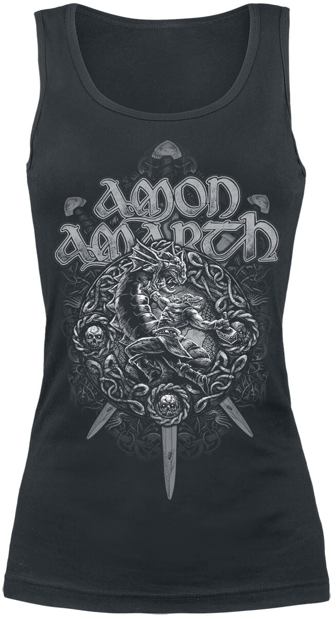 Top  de Amon Amarth - Ragnarok - S à XXL - pour Femme - noir - Amon Amarth