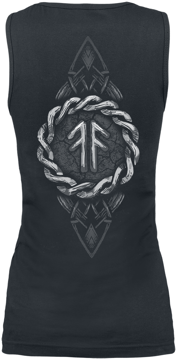 Top  de Amon Amarth - Ragnarok - S à XXL - pour Femme - noir - Amon Amarth - View 2
