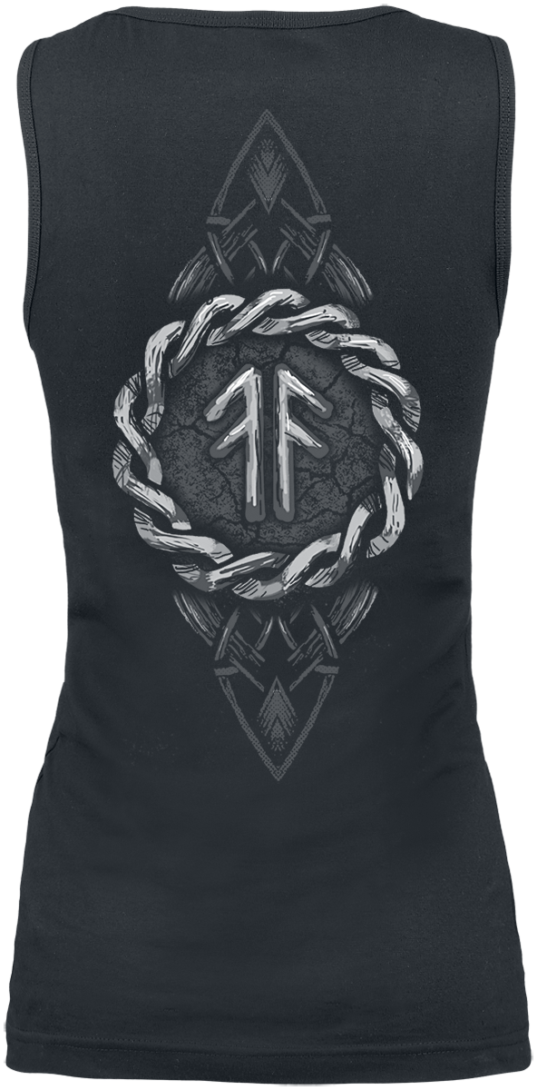 Top  de Amon Amarth - Ragnarok - S à XXL - pour Femme - noir - Amon Amarth - View 2
