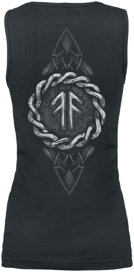 Top  de Amon Amarth - Ragnarok - S à XXL - pour Femme - noir - Amon Amarth - View 2