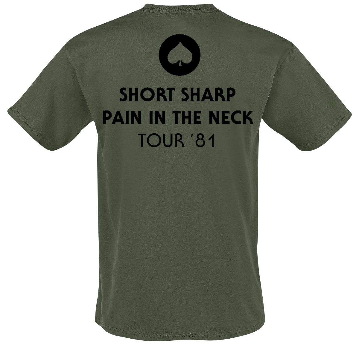 T-Shirt Manches courtes  de Motörhead - Hammersmith Short Sharp Pain - S à XXL - pour Homme - kaki - Motörhead - View 2
