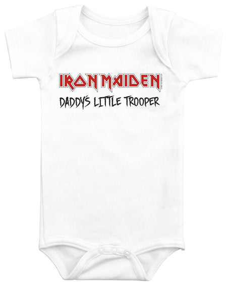Body  de Iron Maiden - Kids - Little Trooper - 56/62 à 86/92 - pour filles & garçonse - blanc - Iron Maiden
