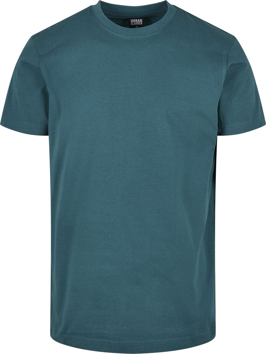T-Shirt Manches courtes  de Urban Classics - T-Shirt Basique - S à XXL - pour Homme - bleu/vert - Urban Classics