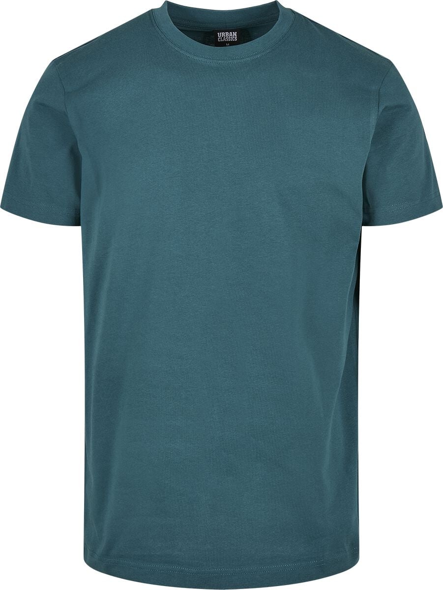 T-Shirt Manches courtes  de Urban Classics - T-Shirt Basique - S à XXL - pour Homme - bleu/vert - Urban Classics