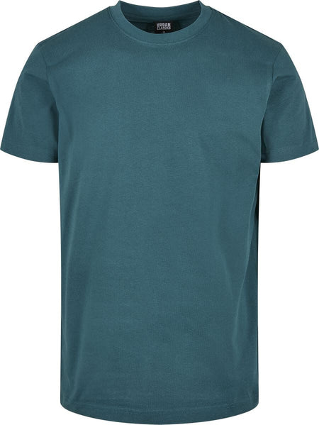 T-Shirt Manches courtes  de Urban Classics - T-Shirt Basique - S à XXL - pour Homme - bleu/vert - Urban Classics