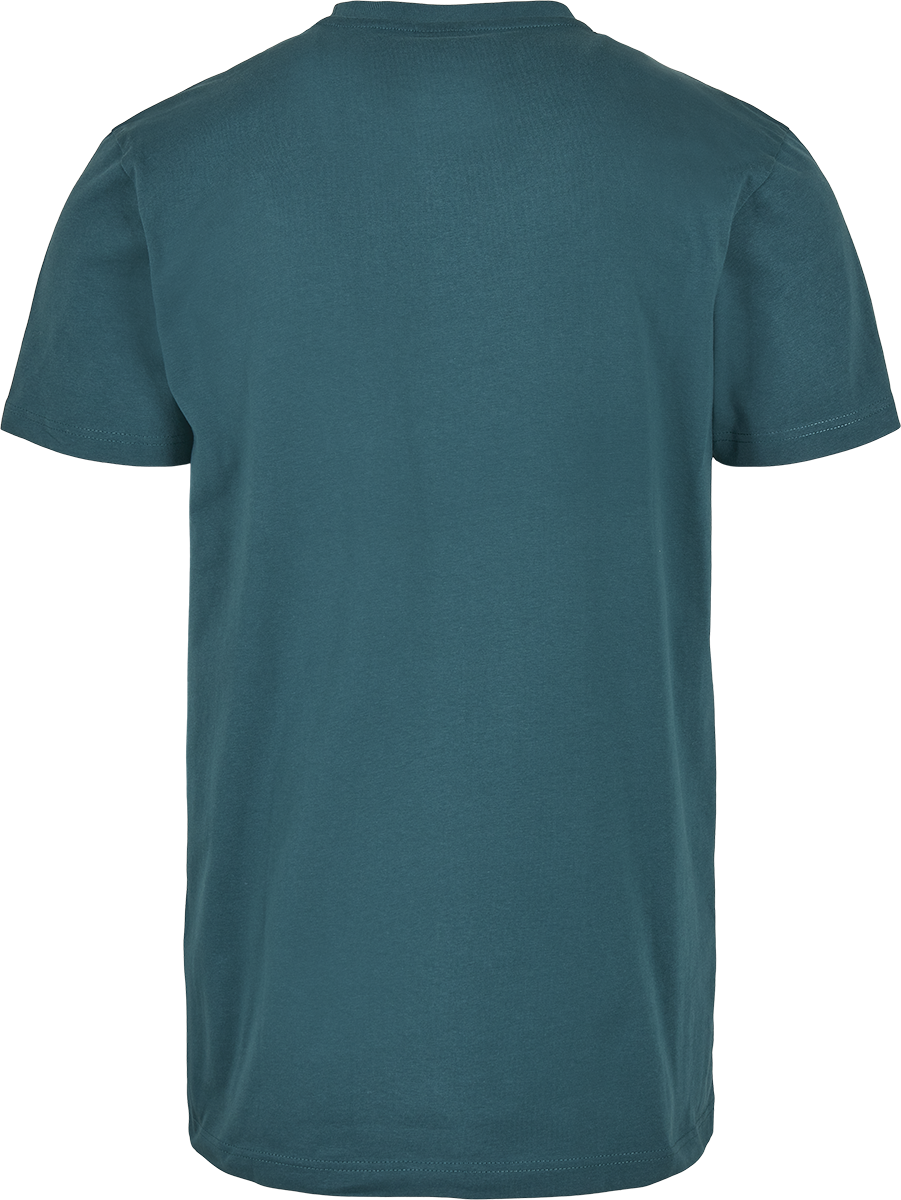 T-Shirt Manches courtes  de Urban Classics - T-Shirt Basique - S à XXL - pour Homme - bleu/vert - Urban Classics - View 2