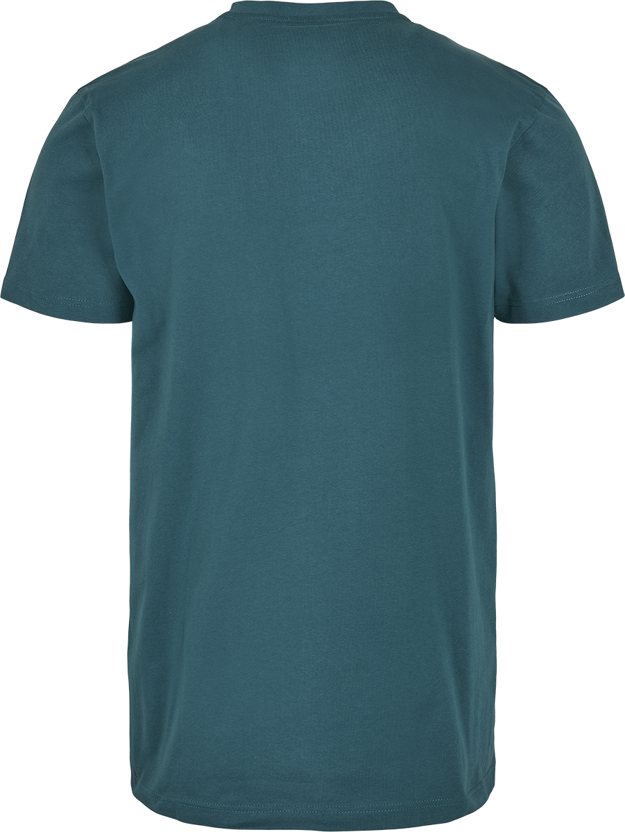 T-Shirt Manches courtes  de Urban Classics - T-Shirt Basique - S à 3XL - pour Homme - bleu/vert - Urban Classics - View 2