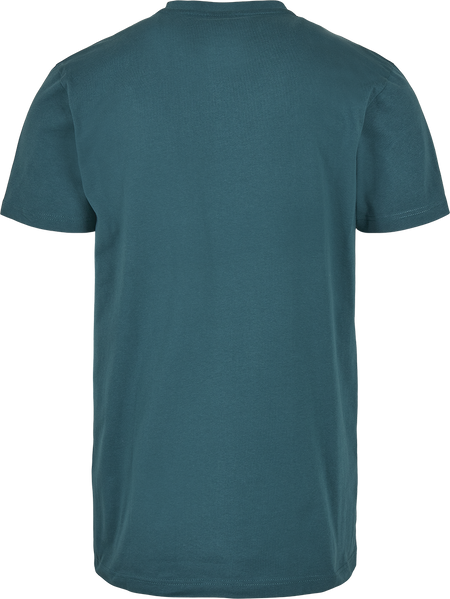 T-Shirt Manches courtes  de Urban Classics - T-Shirt Basique - S à XXL - pour Homme - bleu/vert - Urban Classics - View 2
