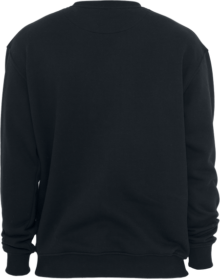 Sweat-shirt  de Urban Classics - Sweat Ras-Du-Cou - L à XXL - pour Homme - noir - Urban Classics - View 2