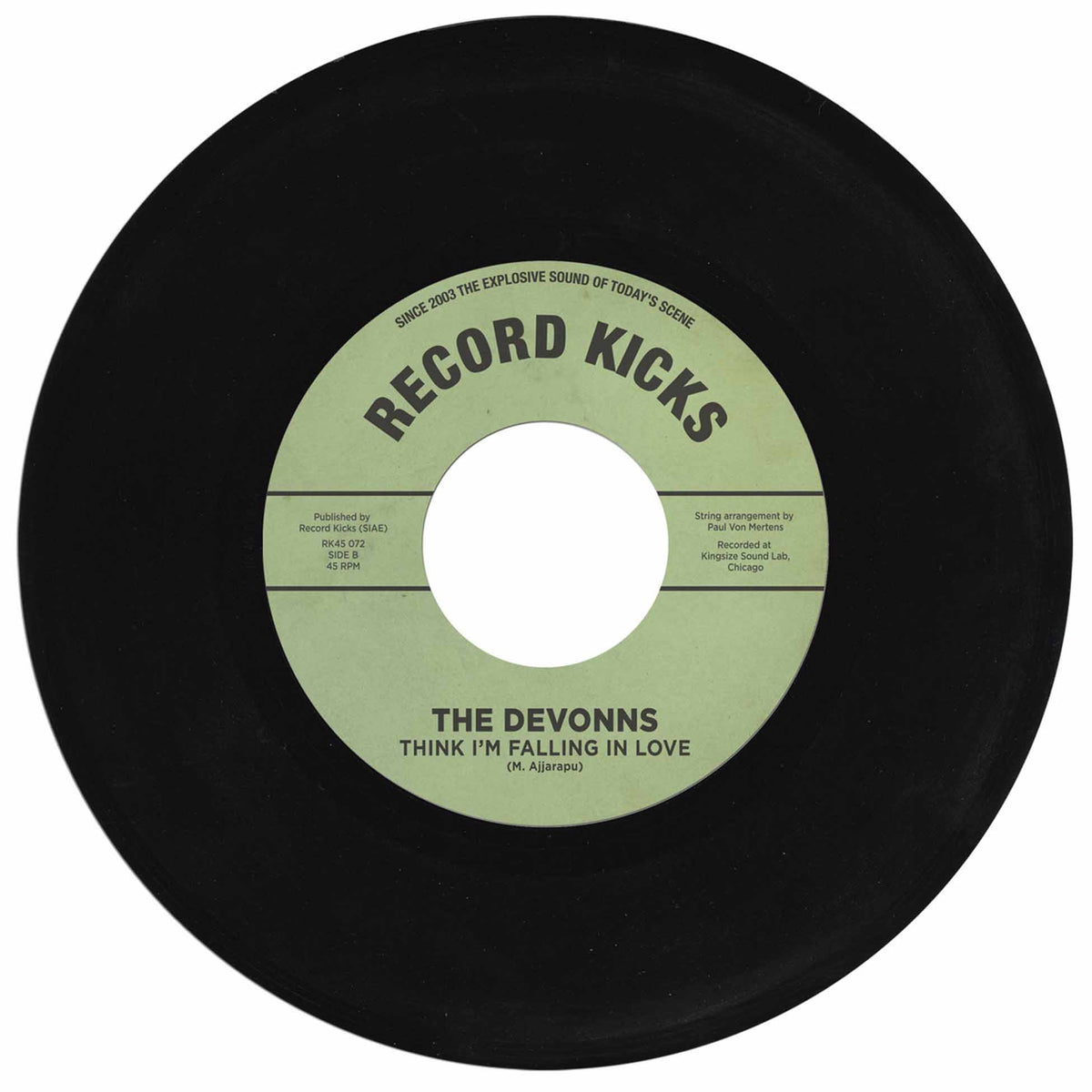 Come Back + Think I'M Falling In Love - Front Cover