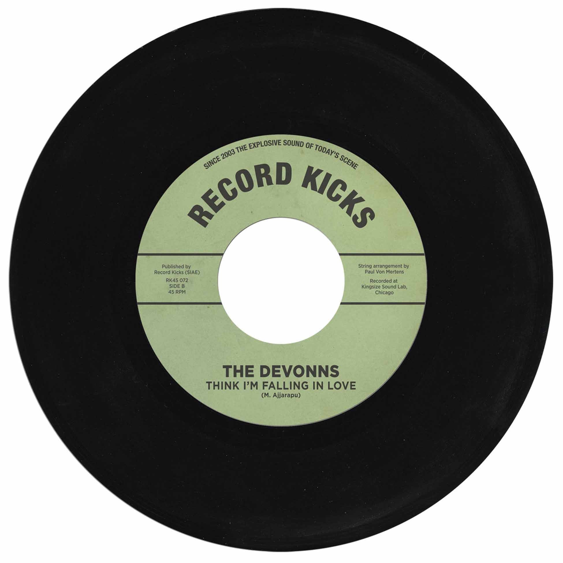 Come Back + Think I'M Falling In Love - Front Cover