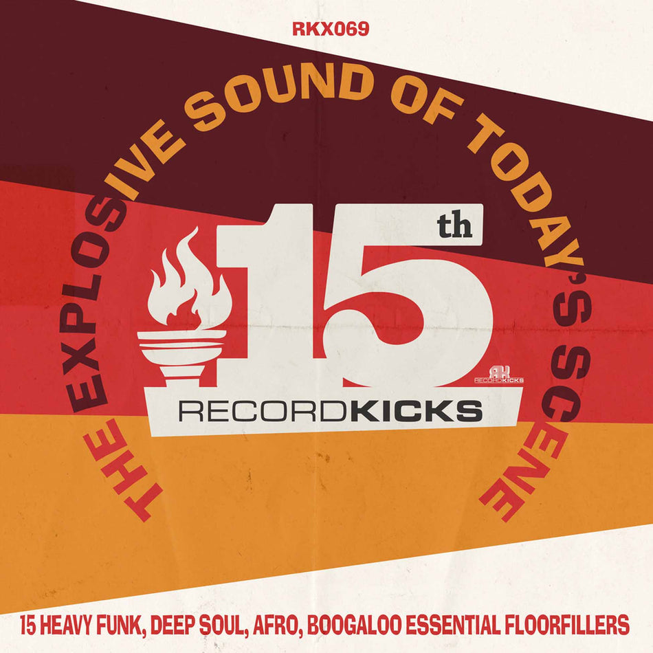 Record Kicks 15Th - Vinyle Translucide - Front Cover