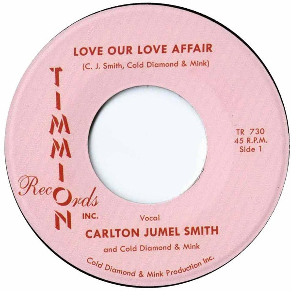 Love Our Love Affair + Love Our Love Affair (Instrumental) - Front Cover