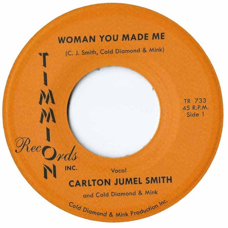Woman You Made Me + Woman You Made Me (Instrumental) - Front Cover