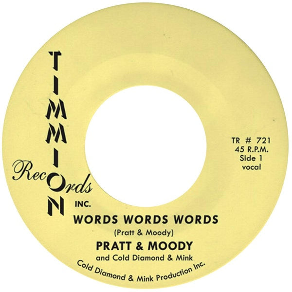 Words Words Words + Words Words Words (Instrumental) - Front Cover