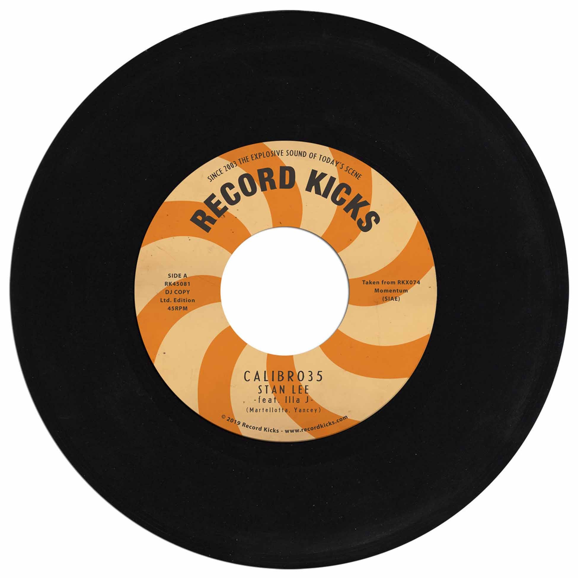 Stan Lee Feat. Illa J + Stan Lee Instrumental - Front Cover
