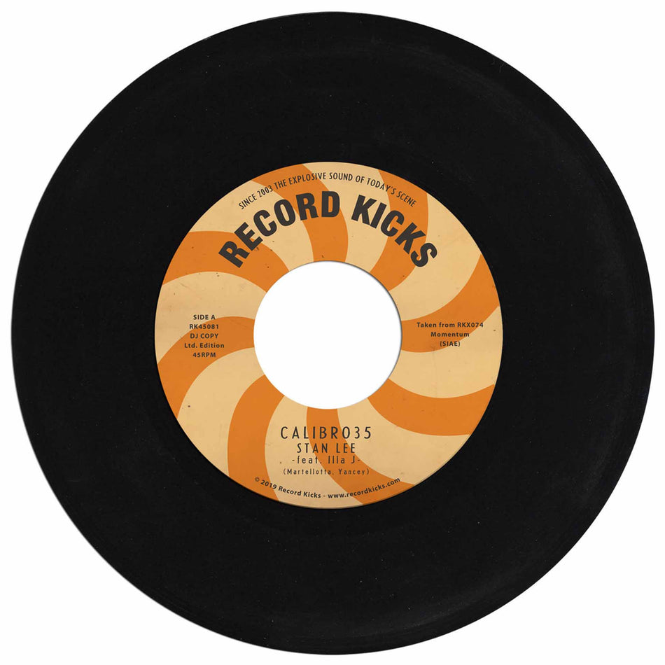 Stan Lee Feat. Illa J + Stan Lee Instrumental - Front Cover