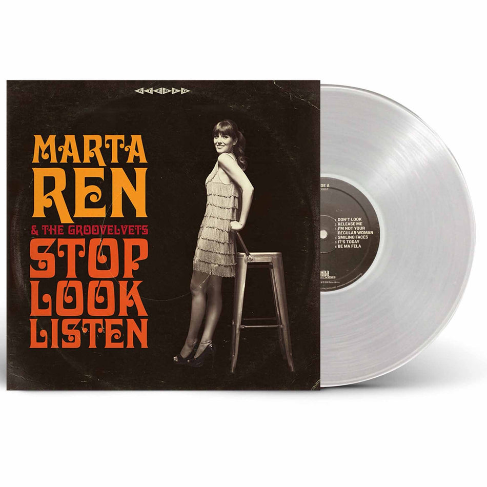 Stop Look Listen - Vinyle Translucide - Front Cover