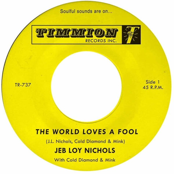 The World Loves A Fool + Not There Yet - Front Cover