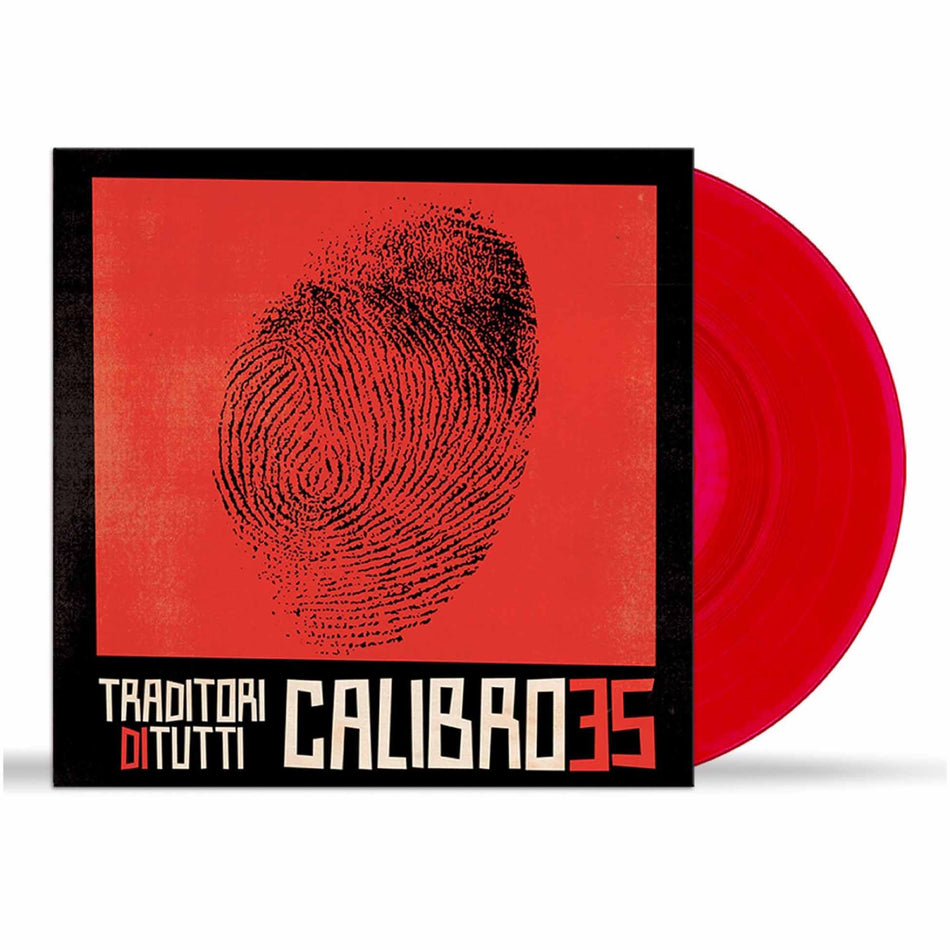 Traditori Di Tutti - Vinyle Rouge Translucide - Front Cover