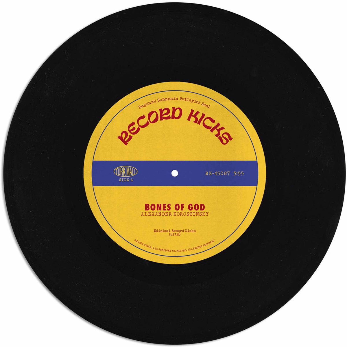 Bones Of God + Altin Maske (Turkish Funk 45) - Front Cover